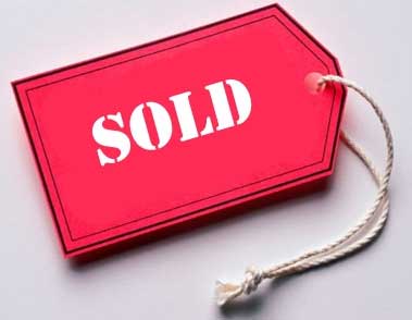 Sold sign